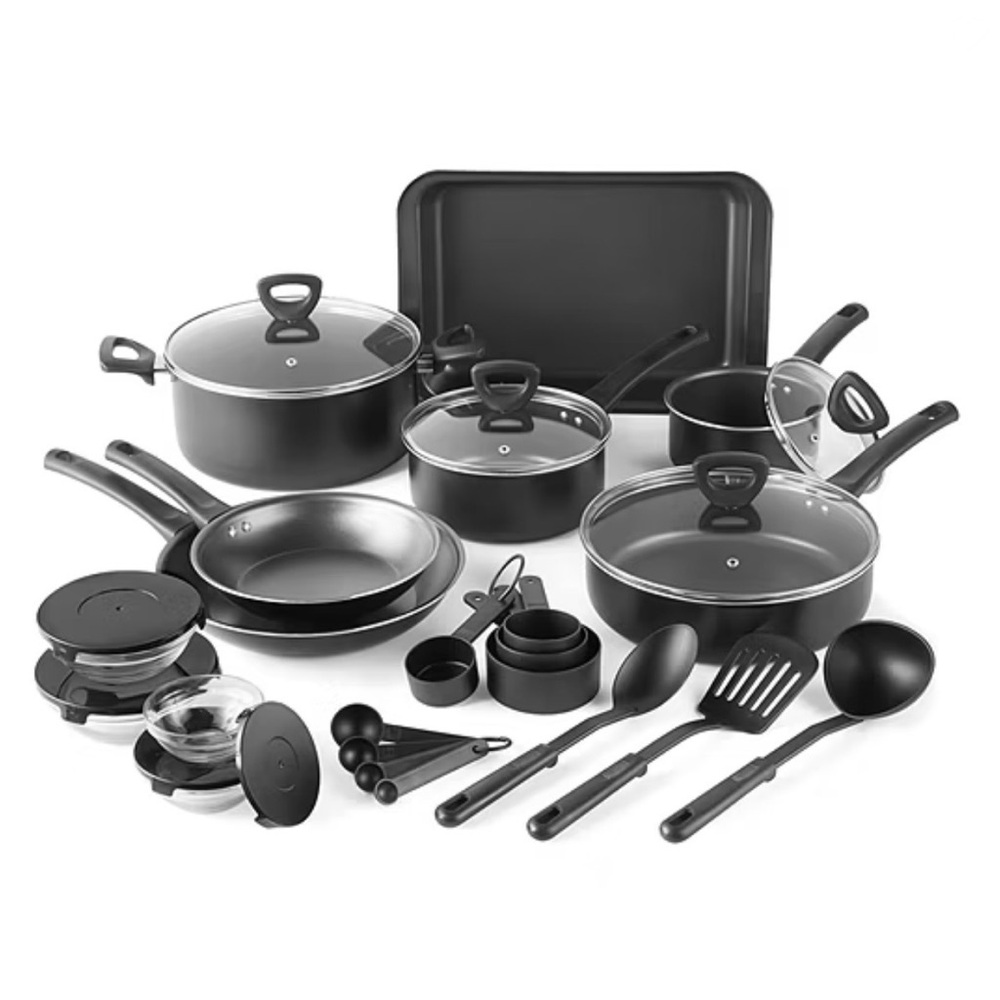 JCPenny Cooks 30-pc Aluminum Non-Stick Cookware Set